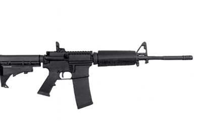 AR-15 style semi-automatic rifle and detachable magazine